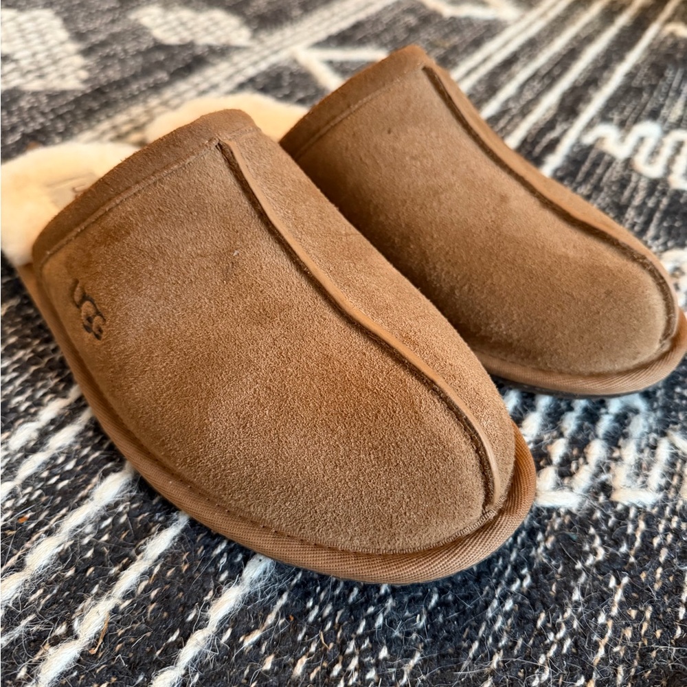 UGG Tan Women's Suede Slippers